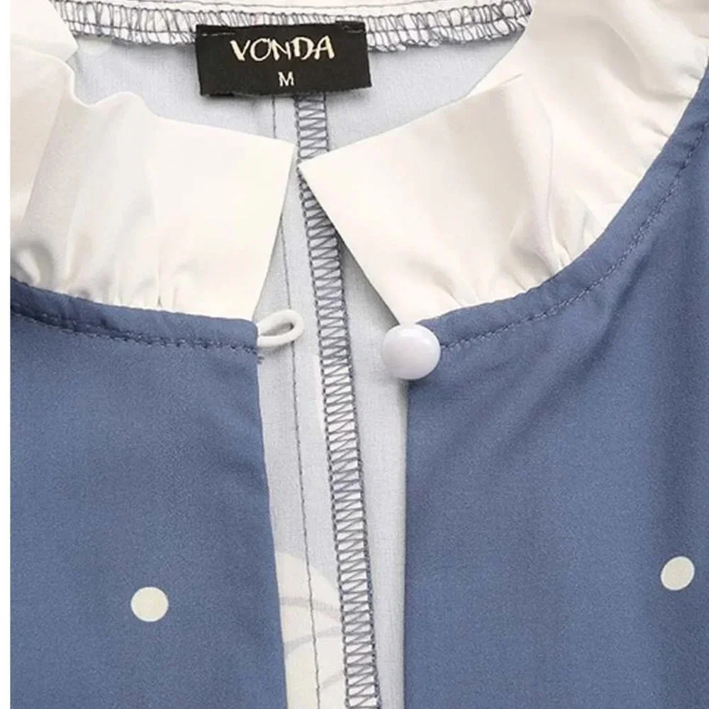 Elegant Short sleeve Maxi Dress By Vonda - Picture 5 of 6